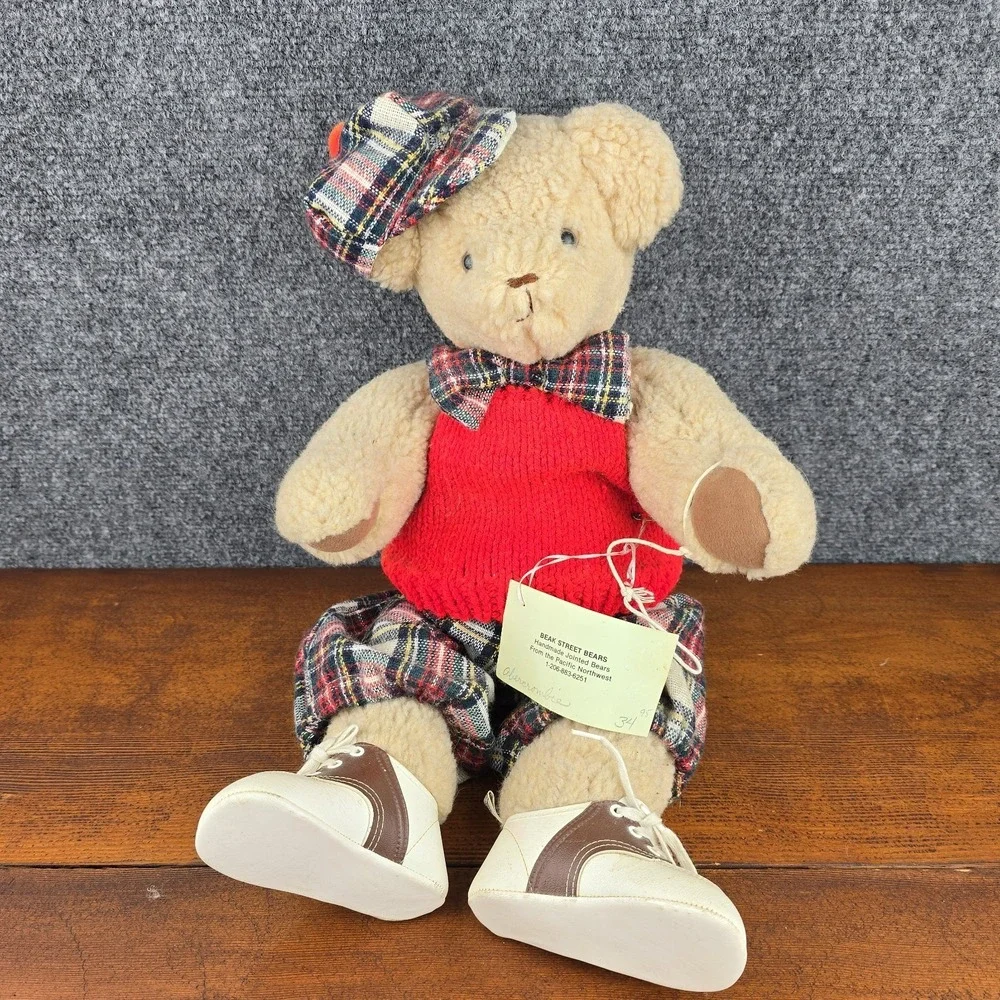 Beak Street Bears Abercrombie Jointed Plush Bear 18